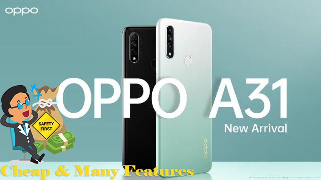 Oppo A31 2020 smartphone murah