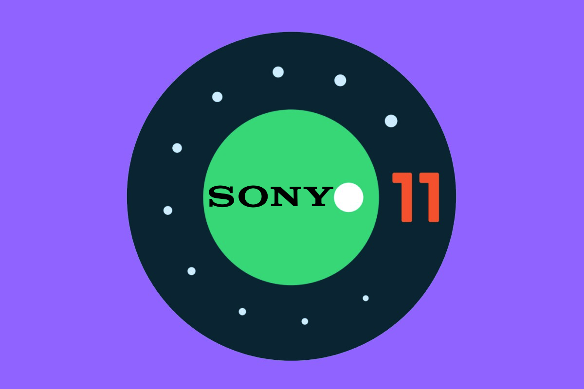 Android 11 pertama Sony