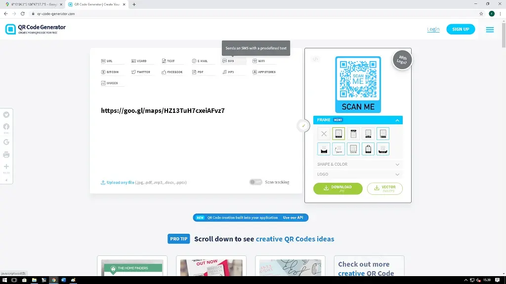 Masuk-situs-QR-Code-Generator