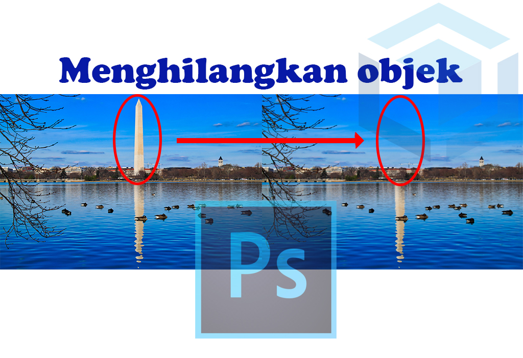 menghilangkan-objek-di-photoshop-dengan-content-aware-fill