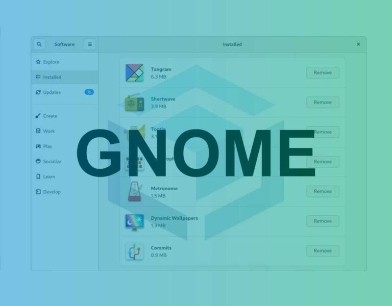 GNOME Software Center