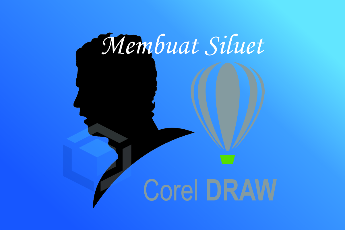 Membuat siluet dari gambar dengan pen tool CorelDraw