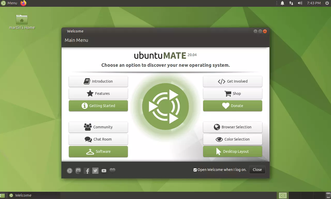 Ubuntu MATE 20.04