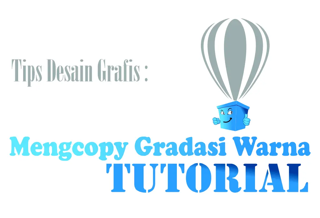 Cara Cepat Mengcopy Gradasi Warna dari Objek CorelDraw