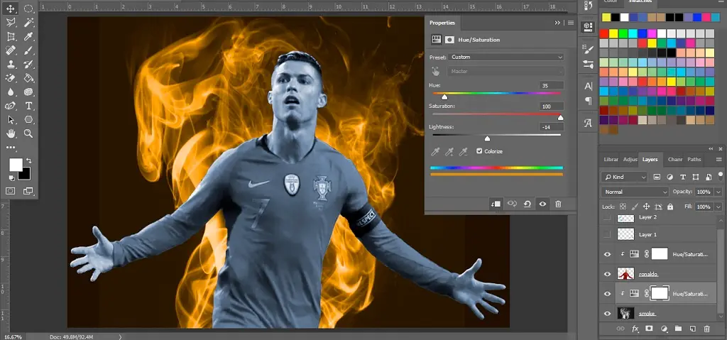 contoh-menggunakan-2-hue-dan-saturation