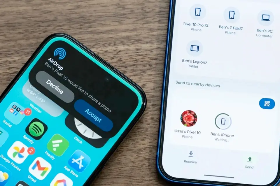Google Isyaratkan AirDrop Hadir di Android Secara Global, Bukan Cuma Pixel